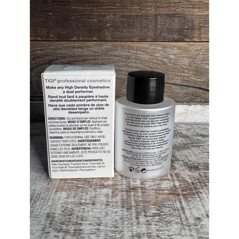 TIGI Liquid Enhancer | Intensifies Eyeshadow Color & Wear | 1 Fl Oz | MSRP $22
